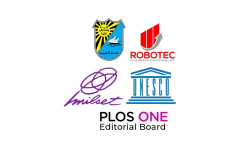 Partner logos: Kuwait University, ROBOTEC, MILSET, UNESCO, PLOS ONE